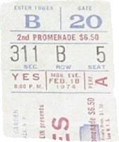 Ticket Stubs